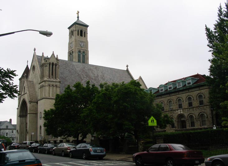 St. Peter's Roman Catholic Church, 49 St. Mark's Place, St. George-New Brighton Historic District, Staten Island