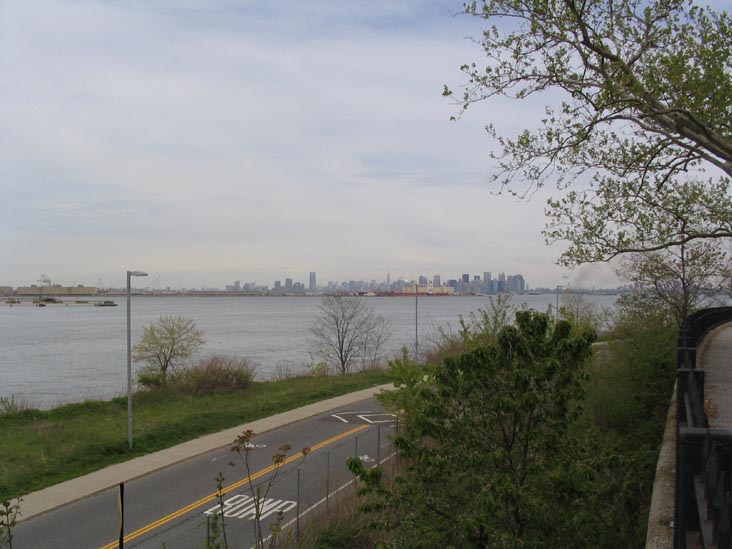 Lower Manhattan Skyline, Kill Van Kull From The North Shore Esplanade, St. George, Staten Island