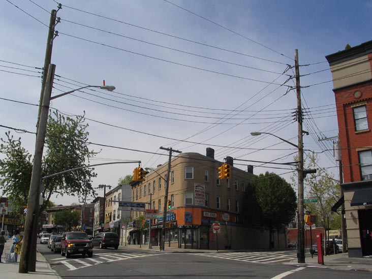 St. Mark's Place and Victory Boulevard, NW Corner, Across From Tompkinsville Park, Tompkinsville, Staten Island