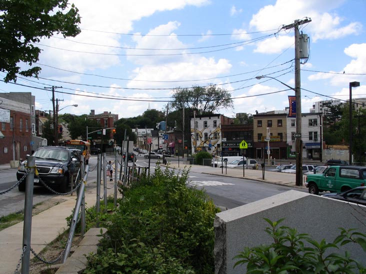 View From Tompkinsville WWII Memorial, Van Duzer Street and St. Paul's Avenue, Tompkinsville, Staten Island