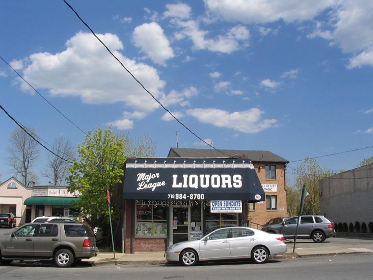Major League Liquors, 843 Annadale Road, Across From Annadale Green, Annadale, Staten Island