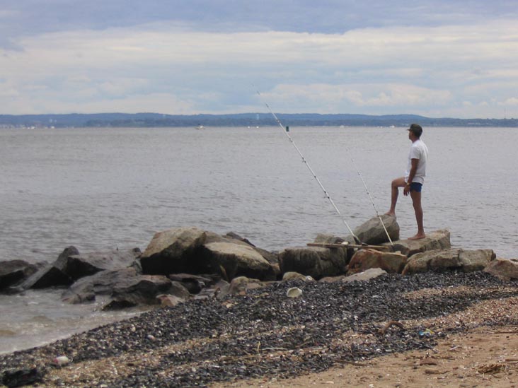 Fishing, Mount Loretto Unique Area, Staten Island