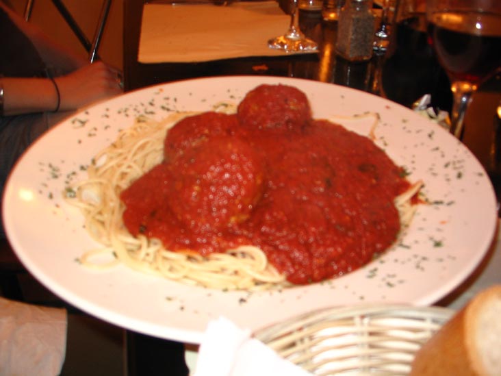 Spaghetti and Meatballs, Gentile's, 5262-64 Arthur Kill Road, Tottenville, Staten Island