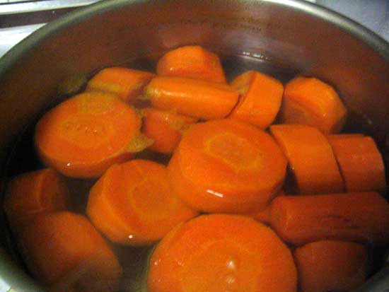 Boiling Carrots