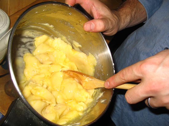 Cream Puffs: Batter