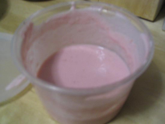 Red Beet Salad with Sour Cream Dressing: Sour Cream Dressing