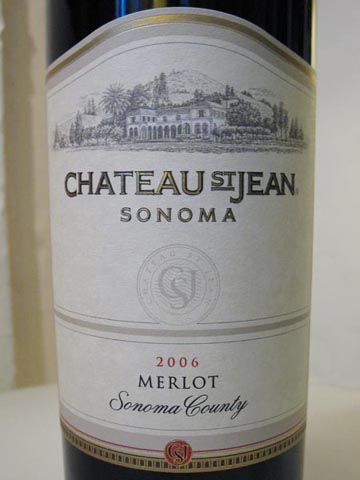 2006 Chateau St. Jean Sonoma County Merlot