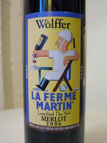 2006 Wölffer Estate La Ferme Martin Merlot