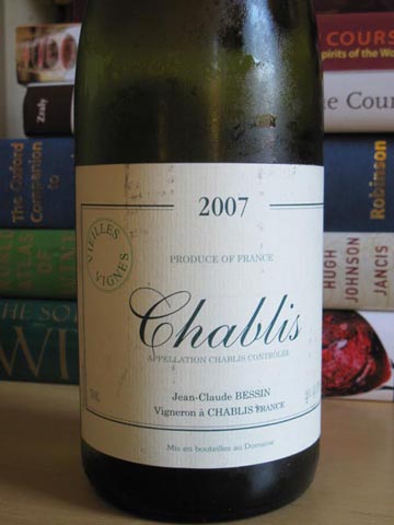 2007 Jean-Claude Bessin Vieilles Vignes Chablis
