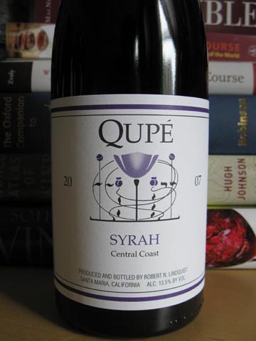 2007 Qupé Central Coast Syrah