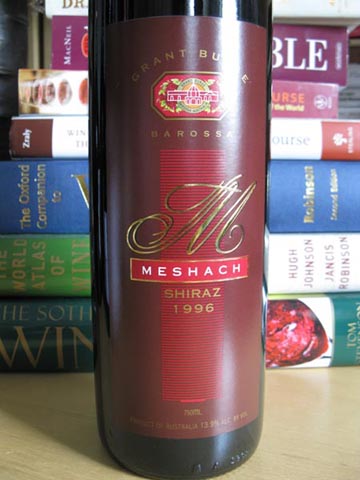1996 Grant Burge Meshach Shiraz