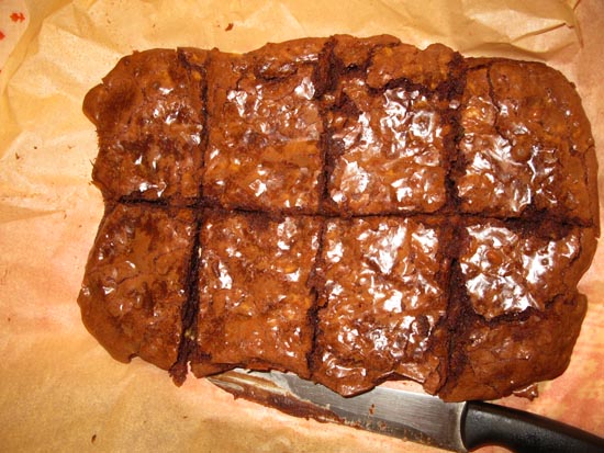 Chocolate Brownies For Cabernet Sauvignon Tasting, September 22, 2010