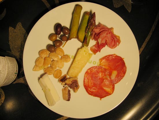 Tapas For Sherry Tasting: October 20, 2010