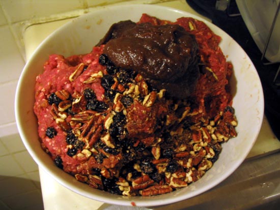 Venison Sausage Filling, Sausagefest 2007, January 5, 2008