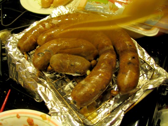 Venison Sausage, Sausagefest 2007, January 5, 2008