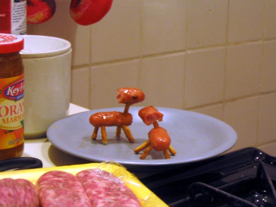 Animals For Meat Manger, Sausagefest 2007, January 5, 2008