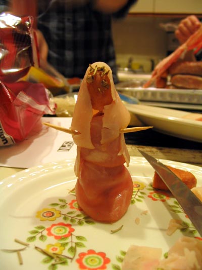 Virgin Mary For Meat Manger, Sausagefest 2007, January 5, 2008