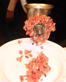 Sausagefest 2004: Grinding Meat