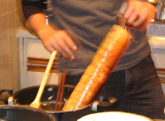 Sausagefest 2004: Cooked Sausage