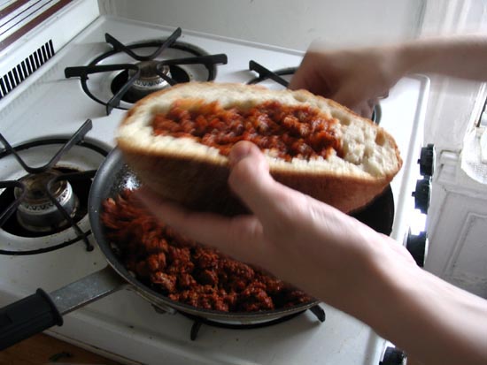 Filling The Sloppy Giuseppe