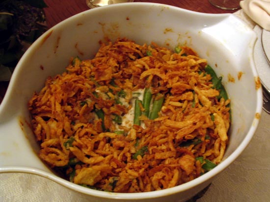 Thanksgiving Dinner: Green Bean Casserole
