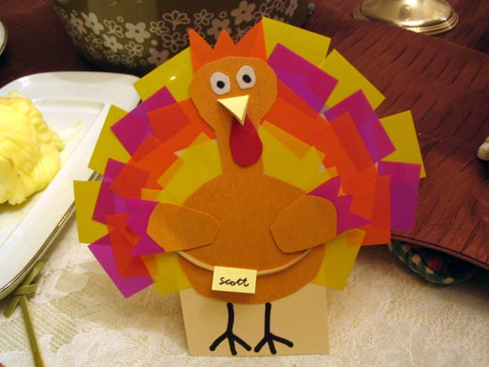 Thanksgiving Dinner: Place Setting