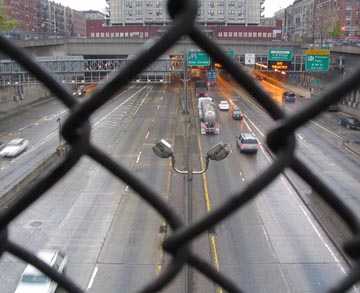 Trans-Manhattan Expressway, Amsterdam Avenue, Upper Manhattan